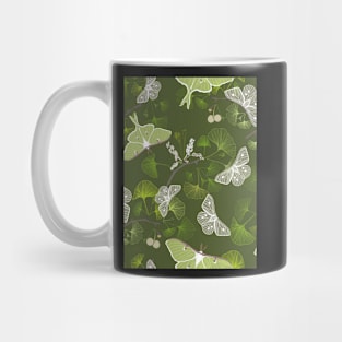 Butterflies Luna Moth Green Mug